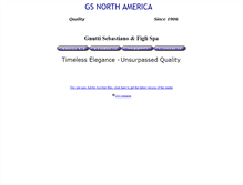 Tablet Screenshot of gsnorthamerica.com
